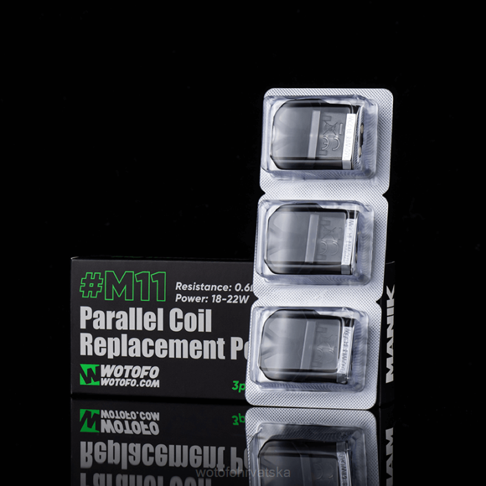 Wotofo MANIK mini zamjenska pod m12 nexmesh zavojnica ugrađena 3 kom | Wotofo Disposable Vape H2HV88