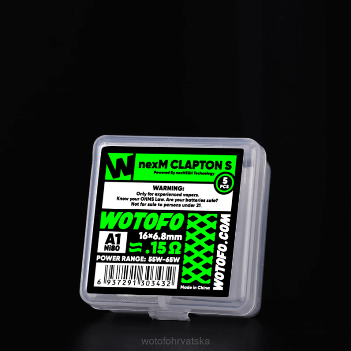 Wotofo NEXMESH mrežasta zavojnica nexmesh clapton s 5kom | Wotofo Zagreb H2HV312