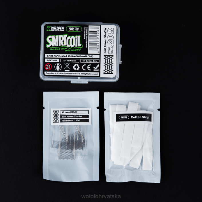 Wotofo SMRT pnp mreža-pamuk set nexmesh turbo | Wotofo Vape Flavours H2HV339