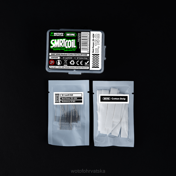 Wotofo SMRT rpm2 mesh-pamuk set nexmesh turbo | Wotofo Vape Price H2HV366