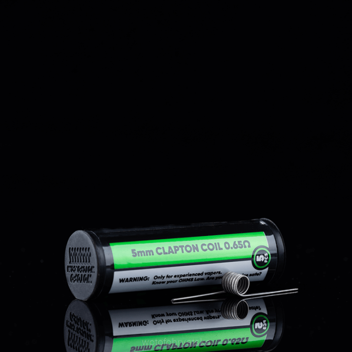 Wotofo id unaprijed izrađena zavojnica dual core fused clapton 0.65ohm 5mm 5kom | Wotofo Vape Review H2HV347