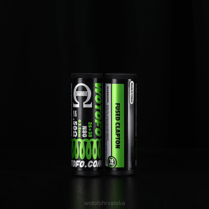 Wotofo unaprijed izgrađene zavojnice dual core fused clapton 0.28 ohm 10kom | Wotofo Nicotine H2HV314