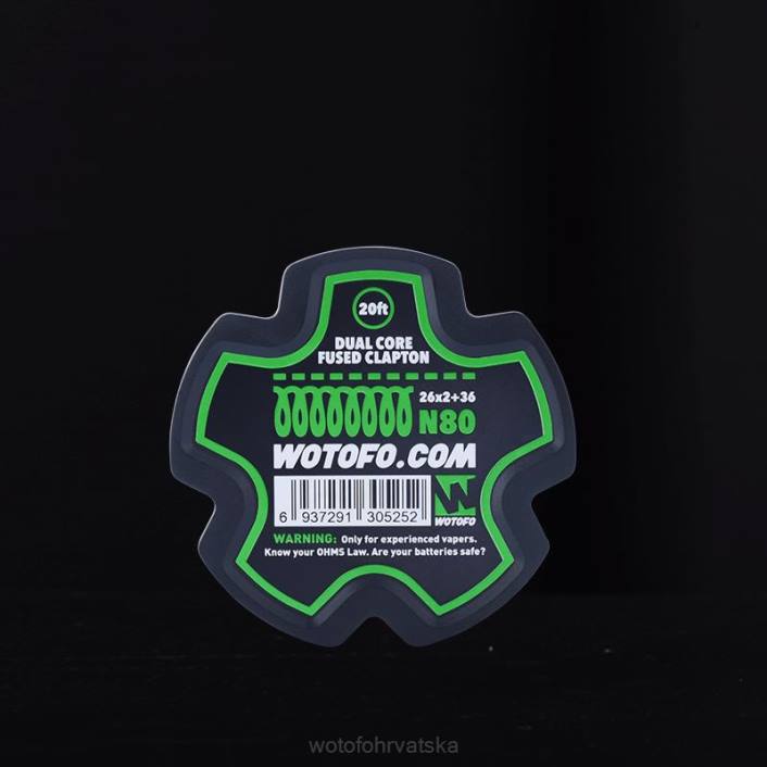 Wotofo unaprijed izrađeni kalem žice dual core fused clapton - 26*2+36 | Wotofo Flavors H2HV353
