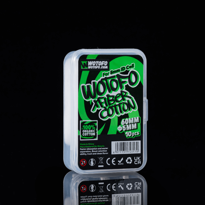 Wotofo xfiber pamuk za id zavojnicu 5mm debljine 10kom | Wotofo Disposable Vape H2HV348