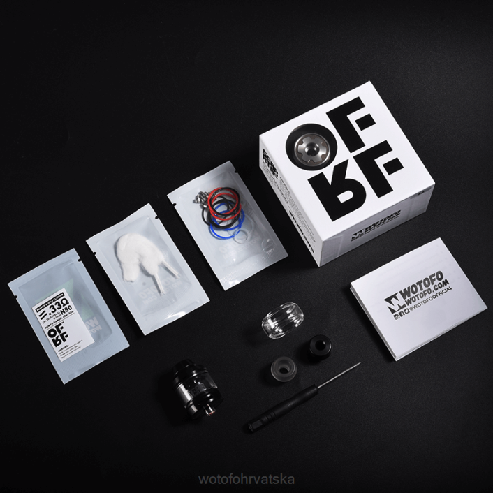 Wotofo zupčanik rta plava 24 mm | Wotofo Disposable Vape H2HV248